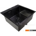 Кухонные мойки MARRBAXX B5050-R Decor (черный/графит)