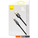 Кабели, адаптеры, разветвители Baseus Explorer Series Auto Power-Off Fast Charging USB Type-A -USB Type-C (1 м, черный)