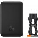 Портативные зарядные устройства Baseus Magnetic Mini Air Wireless Fast Charge Power Bank 20W 10000mAh (черный)