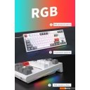 Клавиатуры Royal Kludge RK-R87 RGB (белый, RK Blue)