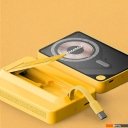 Портативные зарядные устройства Momax 1-Power X Pro+ Magnetic Built-In USB-C IP132 10000mAh (желтый)