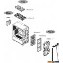 Корпуса Thermaltake H350 TG RGB CA-1R9-00M1WN-00