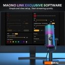 Микрофоны Maono DM30 RGB (черный)