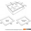 Кухонные мойки Paulmark Next 58 UNI PM215844-LG (золото/светлое золото)
