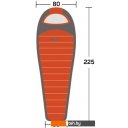 Спальные мешки TRAMP Oimyakon T-Loft Regular (левая молния, хаки)