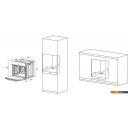 Духовые шкафы Zorg RAV616 black