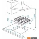 Варочные панели Zorg HAG63 FDW gray