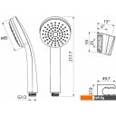 Душевые системы и гарнитуры IDDIS 0011F00i16