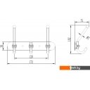 Аксессуары для ванной и туалета Ledeme L201-3