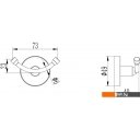 Аксессуары для ванной и туалета Ledeme L1705-2