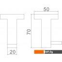 Аксессуары для ванной и туалета Ledeme L71705B-1