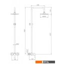 Душевые системы и гарнитуры Ledeme L2409-1