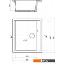 Кухонные мойки Gerhans A11 (графит)