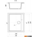 Кухонные мойки Gerhans A12 (оникс)