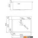Кухонные мойки Gerhans K35044B (графит)
