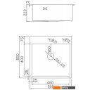Кухонные мойки Gerhans K35050B (графит)