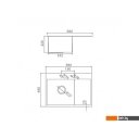 Кухонные мойки Gerhans K35848-L (нержавеющая сталь)