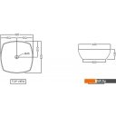 Умывальники Jaquar ARS-WHT-39901