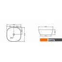 Умывальники Jaquar JDS-WHM-25911