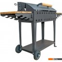 Мангалы, грили, барбекю Вулкан Гриль В XL 5 мм на колесах