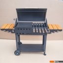 Мангалы, грили, барбекю Вулкан Гриль В XL 5 мм на колесах