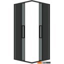Душевые кабины Grossman Cosmo 90x90x195 300.K33.02.9090.21.10 (черный матовый/тонированное стекло)