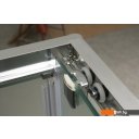 Душевые кабины BelBagno UNO-195-AH-2-120/90-P-Cr (текстурное стекло)