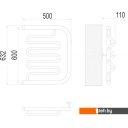 Полотенцесушители TERMINUS Фокстрот-Лиана 1