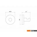 Аксессуары для ванной и туалета Aquatek Оберон AQ4201CR