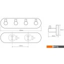 Аксессуары для ванной и туалета Bemeta Omega 104405212