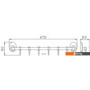 Аксессуары для ванной и туалета Ledeme L3315-6