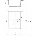 Кухонные мойки Gerhans A11 (серый)