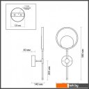 Светильники, люстры, бра, споты Odeon Light Denzel 4322/15WL