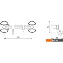 Аксессуары для ванной и туалета Ledeme L1915-2