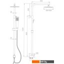 Душевые системы и гарнитуры Ledeme L2416