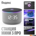 Беспроводные и портативные колонки Яндекс Станция Мини 3 Про (серый) Беспроводные и портативные колонки Яндекс Станция Мини 3 Про (серый)