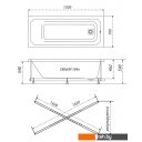 Ванны Triton Прага 150х70