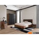 Кровати Мебельград Браун 160x200 (таксония/мрамор неро маркина) Кровати Мебельград Браун 160x200 (таксония/мрамор неро маркина)