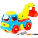 Конструкторы Полесье 84835 Автомобиль-экскаватор