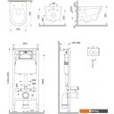 Унитазы AM.PM Prime Fit IS90151.741701 (с кнопкой смыва)