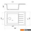 Кухонные мойки Gerhans B28 (бежевый)