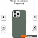 Чехлы для телефонов Magssory Eco Leather Case Khaki для iPhone 16 Pro CLT028k Чехлы для телефонов Magssory Eco Leather Case Khaki для iPhone 16 Pro CLT028k