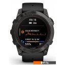 Умные часы и браслеты Garmin Fenix 7X Pro Sapphire Solar (карбоново-серый титан/черный)