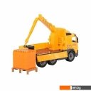 Игрушечный транспорт Полесье Volvo автомобиль-кран с манипулятором + конструктор 30 эл. 8800