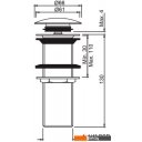 Сифоны Jaquar ALD-BLM-727L130