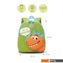 Рюкзаки Grizzly RK-280-3 (салатовый/оранжевый)