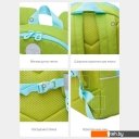 Рюкзаки Grizzly RK-280-3 (салатовый/оранжевый)