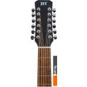 Гитары Jet JDEC-255/12 BKS Гитары Jet JDEC-255/12 BKS