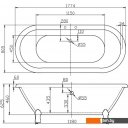Ванны BelBagno BB21 177.4x80.5