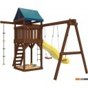 Детские спортивные комплексы и игровые площадки National Tree Company c качелями лодочка для улицы и дачи IgroWoods ДП-1 Premium